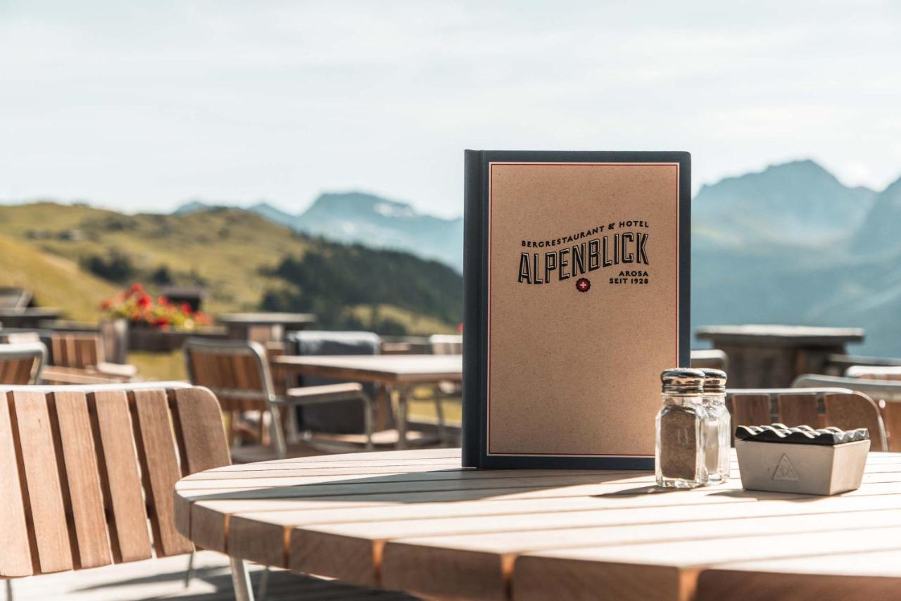 Alpenblick Bergrestaurant & Hotel Arosa Ngoại thất bức ảnh